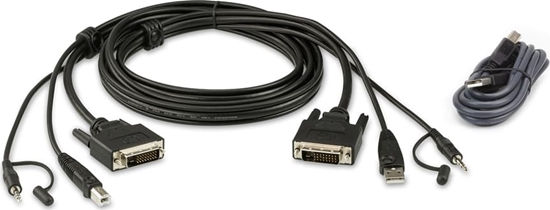 Picture of Aten 2L-7D02UDX2 USB DVI-D Dual-Link Secure KVM Kabel Set