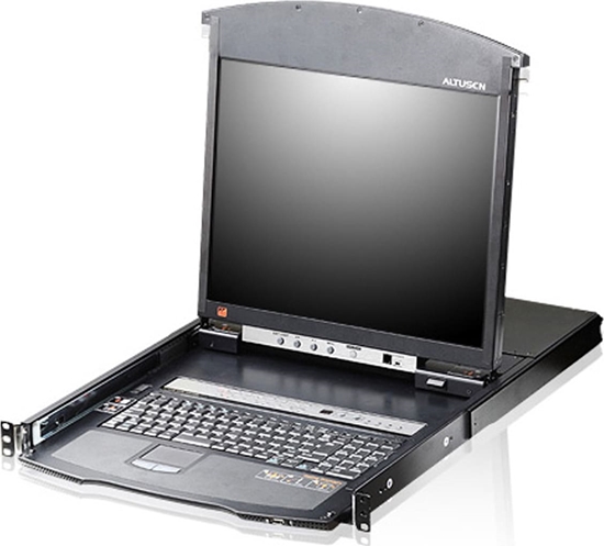 Picture of Aten KL1508AiN KVM Over IP Switch, 8 Port, 48cm LCD, VGA, PS/2-USB, FR-Layout