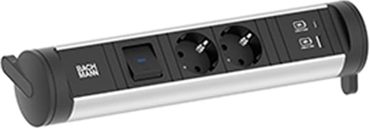 Attēls no Bachmann CYCLE Base 2xCEE7/3 1xswitch 1xUSB A/C 22W 0.2m GST18