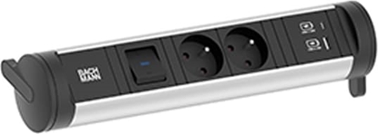 Attēls no Bachmann CYCLE Base 2xUTE 1xSwitch 1xUSB A/C 22W 0.2m GST18