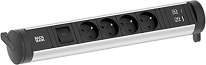 Attēls no Bachmann CYCLE Base 4xUTE 1xSwitch 1xUSB A/C 22W 0.2m GST18