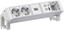 Attēls no Bachmann DESK2 ALU WHITE 2xCEE7/3 1xCM 1xUSB A/C 22W 0.2m GST18