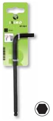 Attēls no Ball head HEX L-key 4,0mm 28x102mm Irimo blister