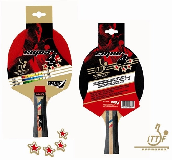 Изображение BambuLab Sport1 Bordtennis Bat Advanced Serie '4 Star ITTF' (4 gwiazdy)