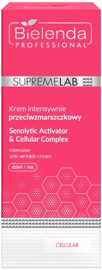 Изображение Bielenda Supremelab Krem intensywnie przeciwzmarszczkowy Senolytic Activator & Cellular Complex 50ml