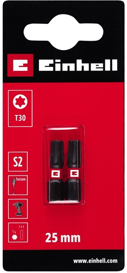 Picture of BITY PODWÓJNIE SKRTNE T30 S2 25MM 2 SZT.