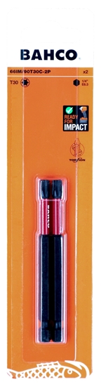 Picture of Bits 66IM T30 90mm Impact, 2tk