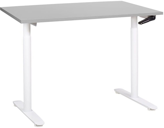 Picture of Biurko Beliani Destinas Szaro-Biae 120 cm x 72 cm