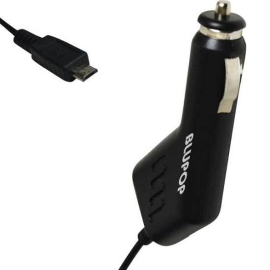 Изображение Blupop BP3253 Automašīnas Micro USB lādētājs 12-24