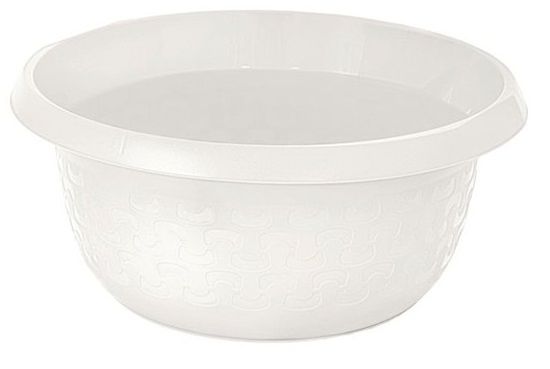 Изображение Bļoda apaļa Cotton 8L, balta