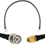 Attēls no BNC Male to SMA Male 50cm Coaxial Cable — HF240 (LMR240 equivalent)
