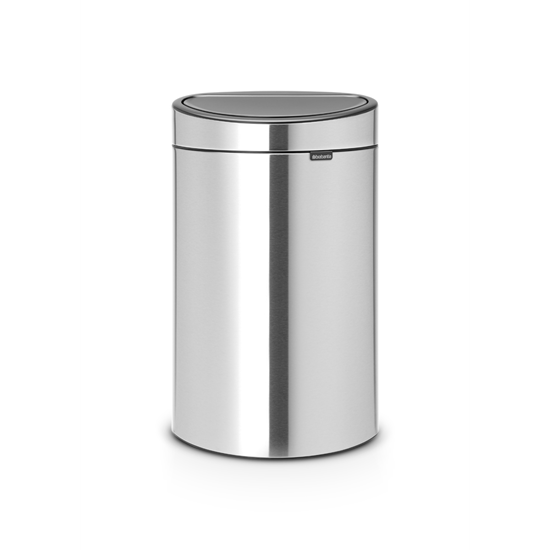 Picture of Brabantia Atkritumu tvertne Touch 23/10 litru - Matt Steel Fingerprint Proof 