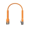 Изображение Broadbe Slim Patch Cable 10G Orange 0.1m