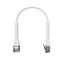 Attēls no Broadbe Slim Patch Cable 10G White 0.1m