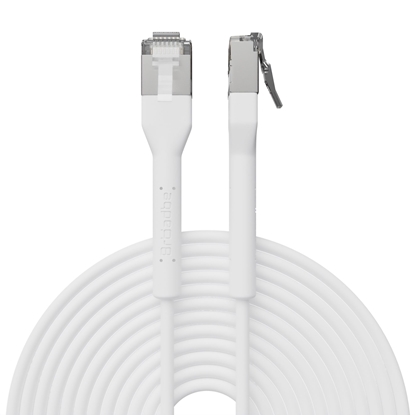 Picture of Broadbe Slim Patch Cable 10G White 8m