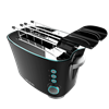 Picture of Cecotec Toaster | Toast&Taste Double B | Power 650 W | Number of slots 2 | Housing material Stainless steel