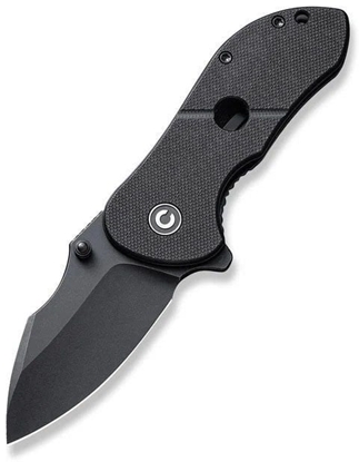 Изображение Cedrus Nó skadany Civivi Gordo Black G10, Black D2 by Peter Carey (C22018C-1)