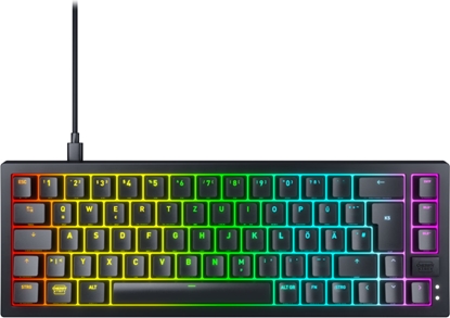 Attēls no Cherry K5V2 Compact keyboard Gaming USB QWERTZ German Black