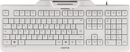 Attēls no Klawiatura Cherry KC 1000 SC klawiatura USB QWERTY Skandynawia Czarny