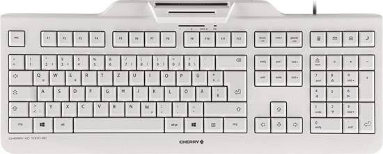 Picture of Klawiatura Cherry KC 1000 SC klawiatura USB QWERTY Skandynawia Czarny