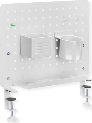 Picture of Clamp Mount Pegboard, white, Value