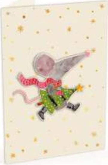 Picture of Cozywood Karnet C6 naklejany + kop. wita Myszka