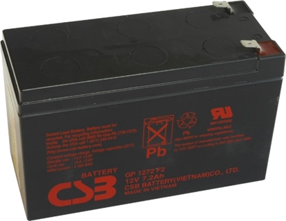 Attēls no CSB rechargeable battery GP1272 F2 12V/7.2Ah
