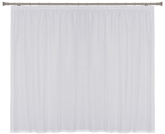 Picture of CURTAIN ZIGI 290X160 TAPE WHITE D