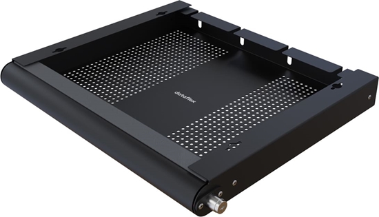 Picture of Dataflex Addit laptop security drawer, 623, for laptops, tablets, or smartphones, black