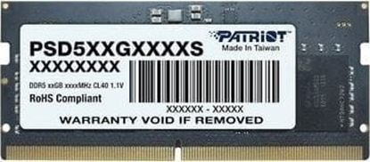 Изображение DDR5 SO-DIMM PC5600 Patriot 8GB (1x8) Signature Line
