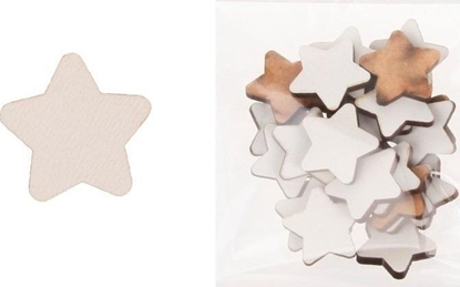 Picture of Dekoracja drewniana 24szt Gwiazda rednia