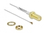 Picture of Delock Antenna Cable SMA jack bulkhead to I-PEX Inc., MHF® 4 plug 0.81 20 cm thread length 10 mm white