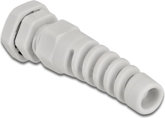 Picture of Delock Cable Gland with strain relief PG7 grey