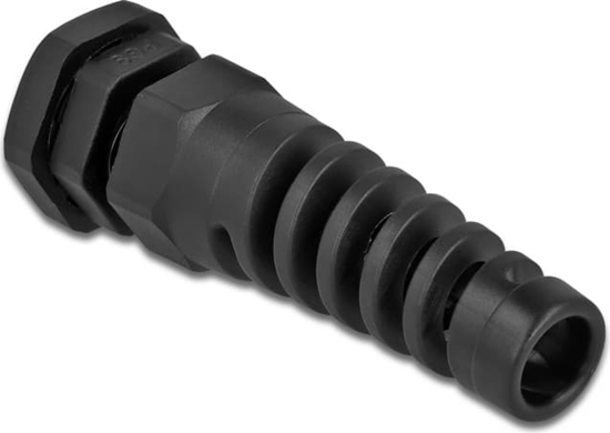 Picture of Delock Cable Gland with strain relief PG9 black
