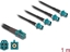 Picture of Delock Cable Mini FAKRA Z jack quad to 4 x FAKRA Z plug B-Type