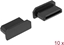 Attēls no Delock Dust Cover for HDMI mini-C female without grip 10 pieces black
