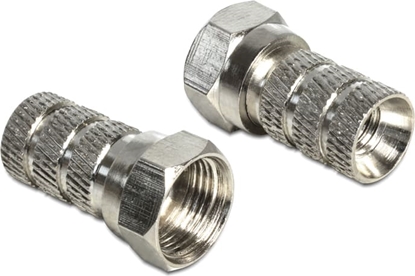 Attēls no Delock F plug for cable with 5.0 - 5.2 mm diameter