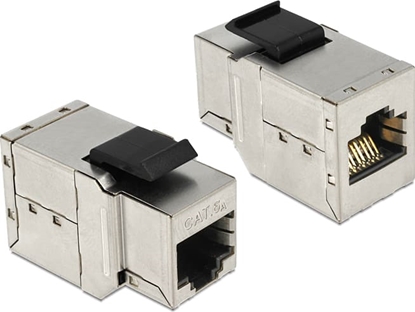Изображение Delock Keystone Module RJ45 jack > RJ45 jack Cat.6A