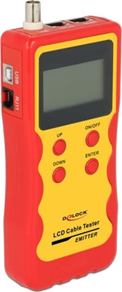 Picture of Delock LCD Cable Tester RJ45 / RJ12 / BNC / USB