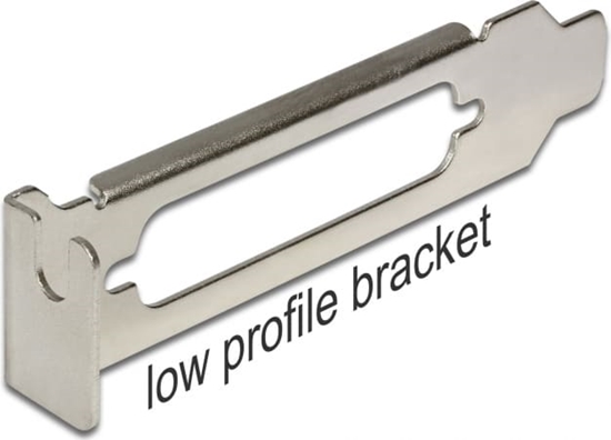 Picture of Delock Low Profile Slot Bracket with D-Sub 25 opening