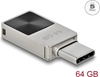 Изображение Delock Mini USB 5 Gbps USB-C™ Memory Stick 64 GB - Metal Housing