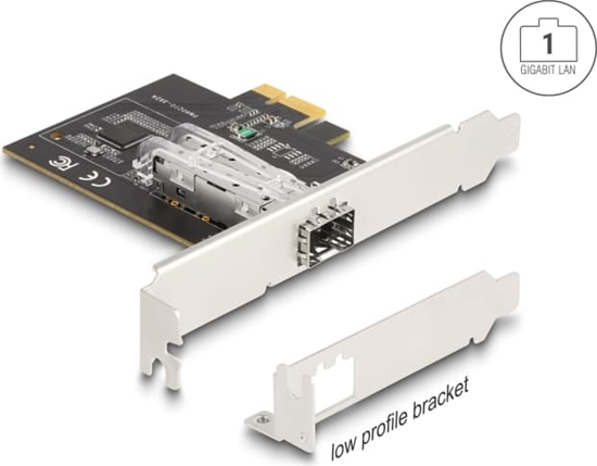 Picture of Delock PCI Express x1 Network Card Gigabit LAN 1 x SFP i210