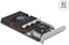 Picture of Delock PCI Express x8 / x16 Card to 4 x internal NVMe M.2 Key M