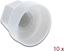 Изображение Delock Protective cap hexagon for screw M6 white 10 pieces