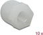 Attēls no Delock Protective cap hexagon with inside thread for screw M6 natural 10 pieces