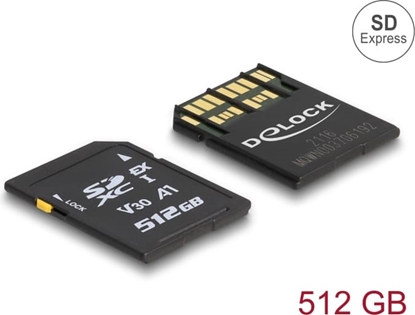 Attēls no Delock SD Express memory card 512 GB