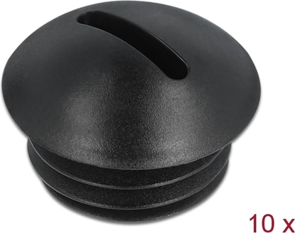 Attēls no Delock Sealing Plug M12 x 1.5 black 10 pieces