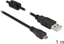 Attēls no Delock USB 2.0 Cable Type-A male to USB 2.0 Micro-B male 1 m black