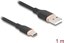 Picture of Delock USB 2.0 Cable USB Type-A male to USB Type-C™ male 1 m black Silicone