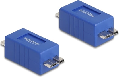 Attēls no Delock USB 5 Gbps Adapter Gender Changer USB Micro-B male to male